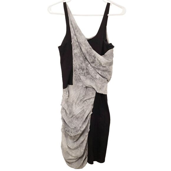 Helmut Lang Graphite and Black Cocktail Dress Size 2 - Picture 3 of 5